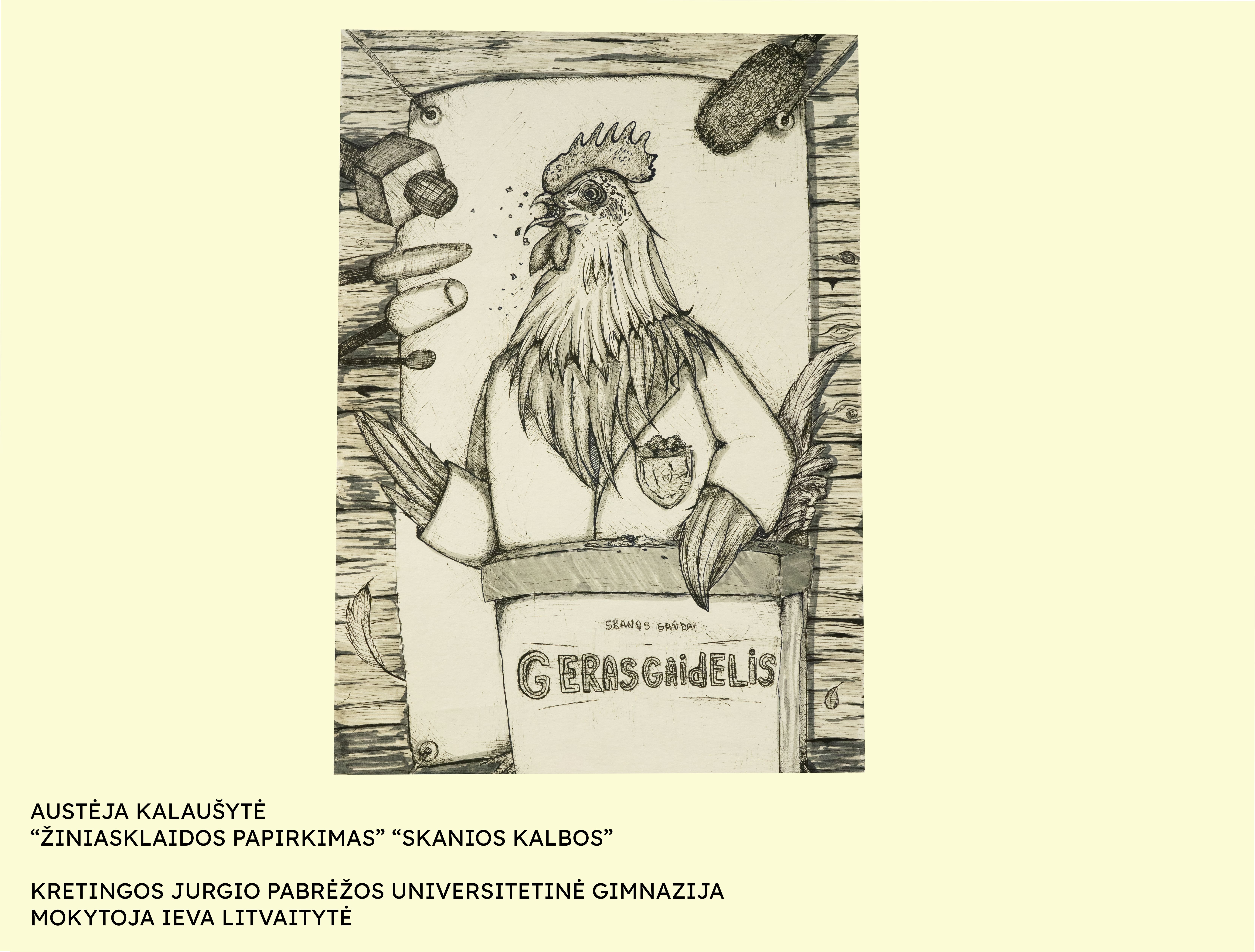A. Kalaušytės darbas A. Kalaušytės darbas