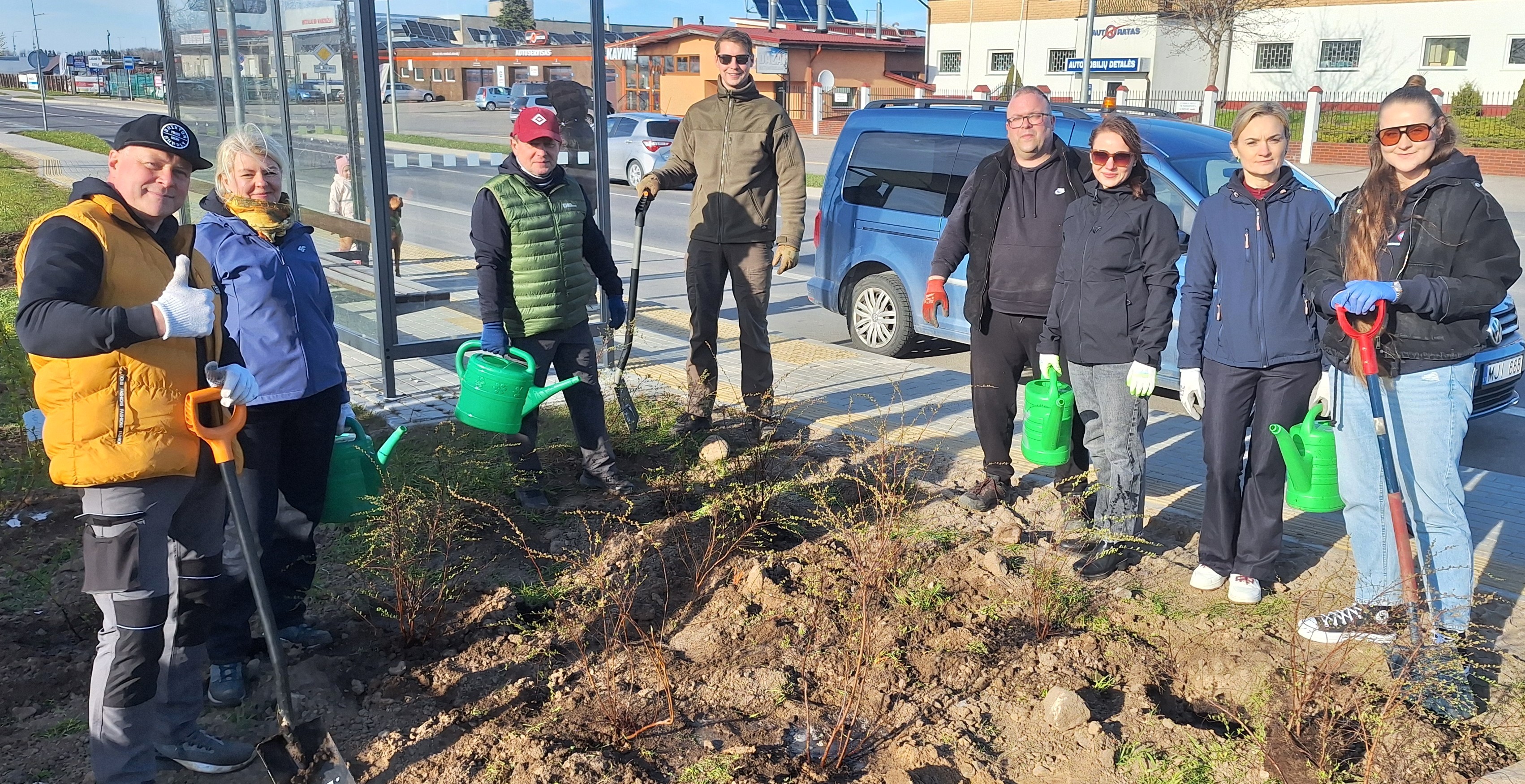 Kretingos miestas – dar žalesnis: pasodinti 773 medeliai ir žydintys krūmai Kretingos miestas – dar žalesnis: pasodinti 773 medeliai ir žydintys krūmai