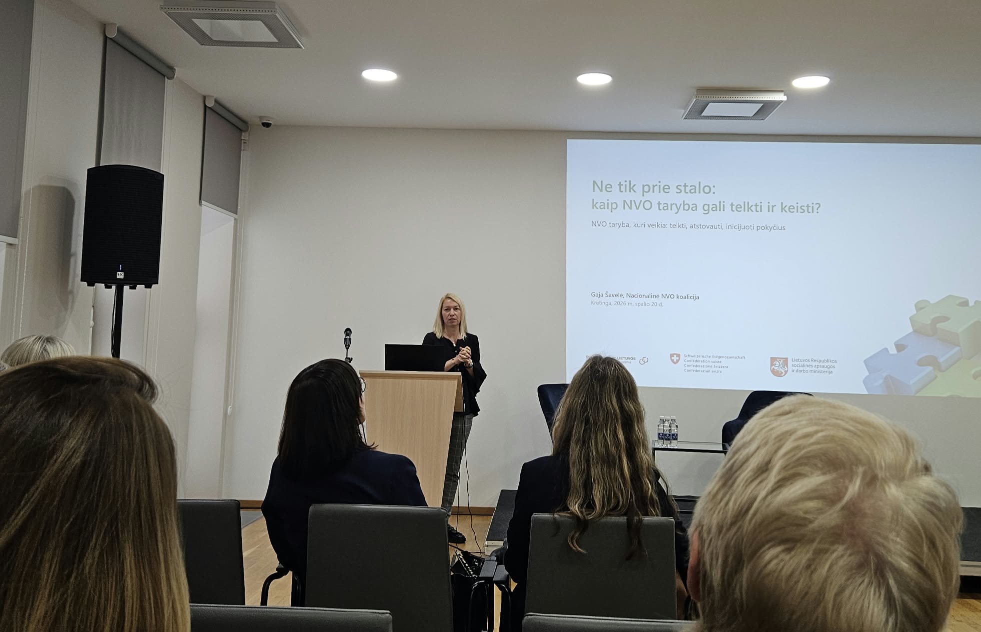 Kretingoje surengta nevyriausybinių organizacijų konferencija Kretingoje surengta nevyriausybinių organizacijų konferencija