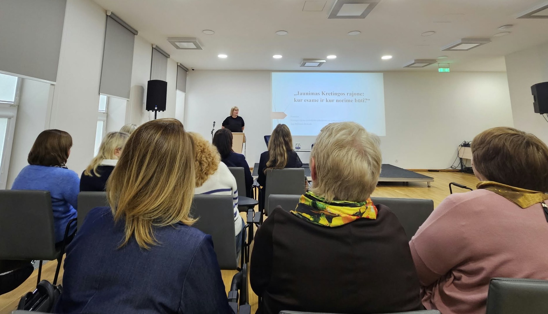 Kretingoje surengta nevyriausybinių organizacijų konferencija Kretingoje surengta nevyriausybinių organizacijų konferencija