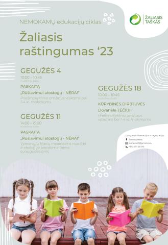 Nemokamos edukacijos – Žaliasis raštingumas Nemokamos edukacijos – Žaliasis raštingumas