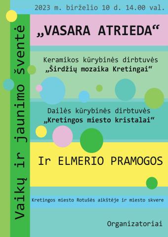 Vaikų ir jaunimo šventė "Vasara atrieda" Vaikų ir jaunimo šventė "Vasara atrieda"