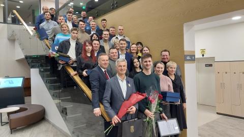 Pagerbti geriausi 2023 metų rajono sportininkai