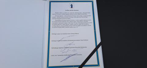 Kretingos ligoninėje – svarbių naujų statybų oficiali pradžia