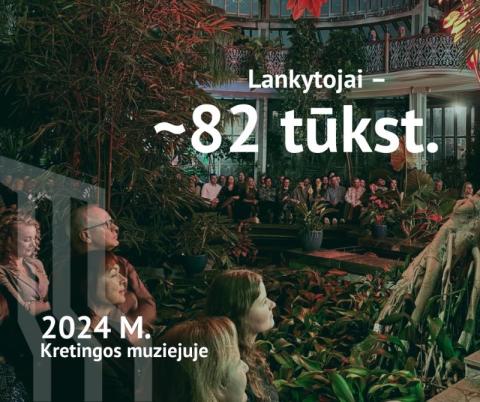 2024-aisiais Kretingos muziejus tapo lankomiausiu šalies savivaldybių muziejumi 