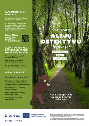 Kviečiame atrasti medžių alėjas Kviečiame atrasti medžių alėjas