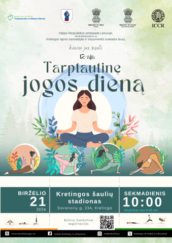 Tarptautinės jogos dienos minėjimas Tarptautinės jogos dienos minėjimas