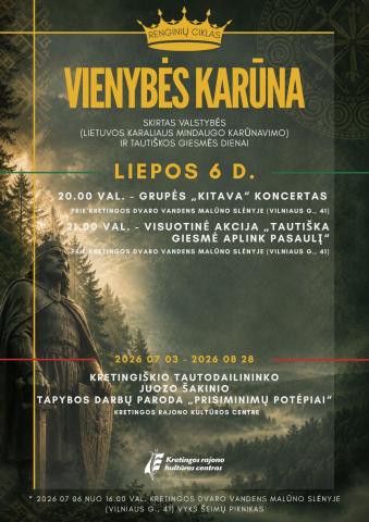 Renginių ciklas „VIENYBĖS KARŪNA“