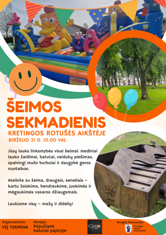 Šeimos sekmadienis Kretingos Rotušės aikštėje! Šeimos sekmadienis Kretingos Rotušės aikštėje!