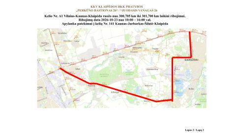 Pratybų „Perkūno bastionas/Juodas vanagas“ metu numatomi laikini eismo ribojimai automagistralėje A1 Pratybų „Perkūno bastionas/Juodas vanagas“ metu numatomi laikini eismo ribojimai automagistralėje A1