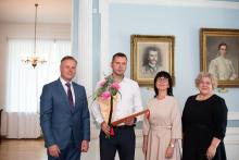 Mokytojų dieną apdovanoti geriausi Kretingos rajono mokytojai