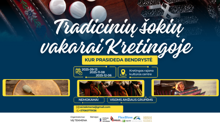 Tradicinių šokių vakarai Kretingoje Tradicinių šokių vakarai Kretingoje