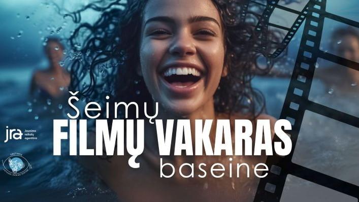 Šeimų vakaras baseine
