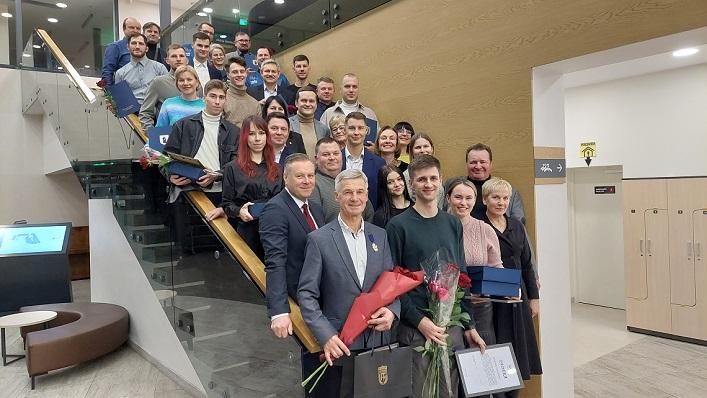 Pagerbti geriausi 2023 metų rajono sportininkai