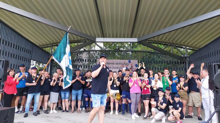 Seniūnijų sporto žaidynes laimėjo Kartenos komanda