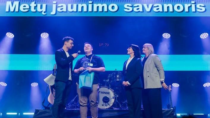 Apdovanotas 2025 m. labiausiai žibėjęs rajono jaunimas