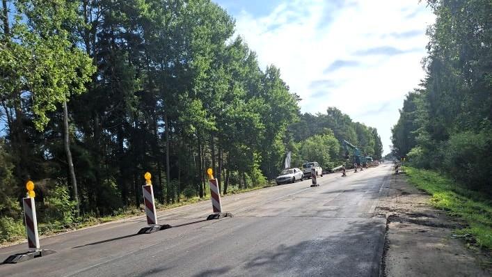Informacija apie Šiaulių–Palangos kelyje atliekamus remonto darbus 