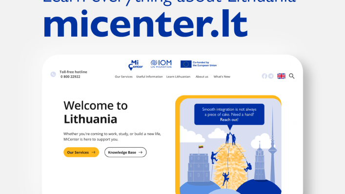 Viskas apie Lietuvą – naujoje internetinėje svetainėje užsienio piliečiams