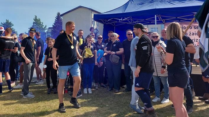Seniūnijų žaidynių nugalėtojai – karteniškiai