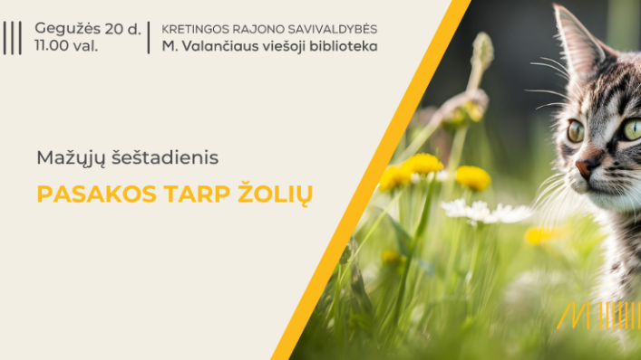 Mažųjų šeštadienis „Pasakos tarp žolių“