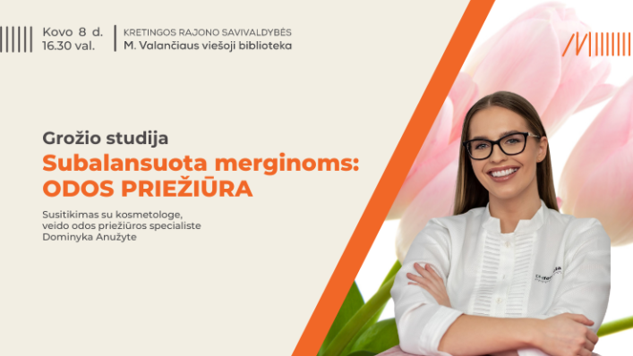 Grožio studija „Subalansuota merginoms: odos priežiūra“ 