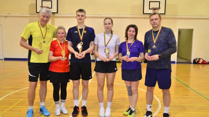 Baigėsi 2023 m. Kretingos rajono badmintono pirmenybės