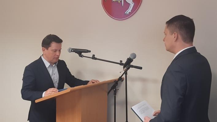 Prisiekė nauji Tarybos nariai