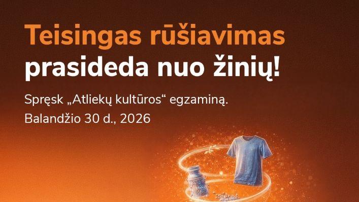 Ar žinote daugiau už Valinską? Meskite jam iššūkį „Atliekų kultūros“ egzamine 