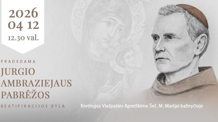 Pradedama pirmoji istorijoje Lietuvos pranciškono beatifikacijos byla