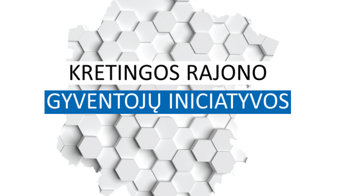 Išrinktos gyventojų iniciatyvos, kurios bus įgyvendintos Kretingos rajone