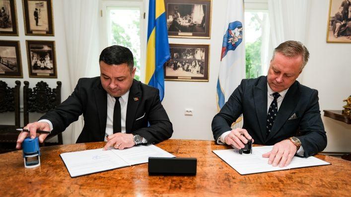 Pasirašyta bendradarbiavimo sutartis tarp Kretingos ir Čimišlijos