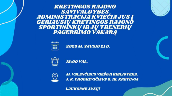 Kretingos rajono sporto apdovanojimai 2024