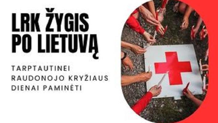 Lietuvos Raudonojo Kryžiaus kviečia paminėti tarptautinę Raudonojo Kryžiaus dieną