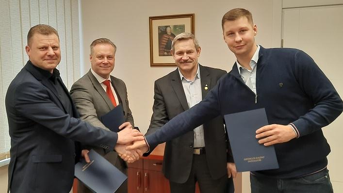 Pasirašyta naujos kadencijos Tarybos daugumos sutartis