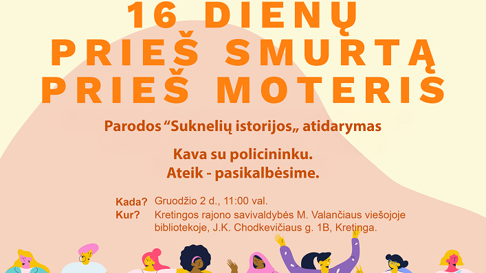 Parodos „Suknelių istorijos“ atidarymas