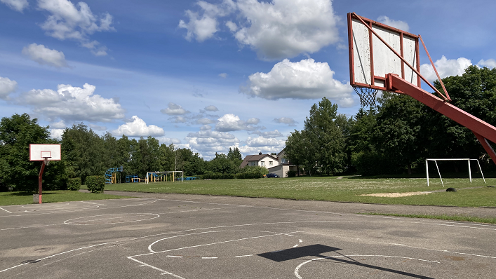 Skirta lėšų Salantų gimnazijos stadiono rekonstrukcijai