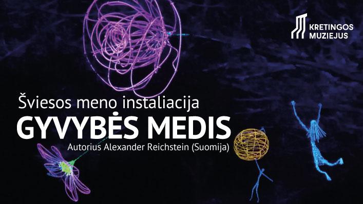 Kretingos muziejaus Žiemos sode rojaus spalvomis pražys „Gyvybės medis“ 