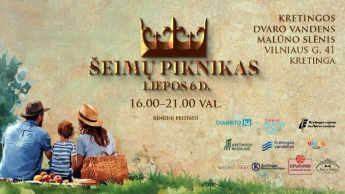 Liepos 6-ąją šeimos laukiamos jau antrajame Šeimų piknike