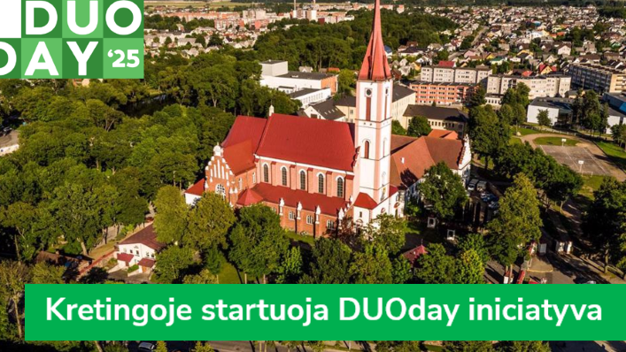 Kretingoje startuoja darbo šešėliavimo iniciatyva DUOday'25